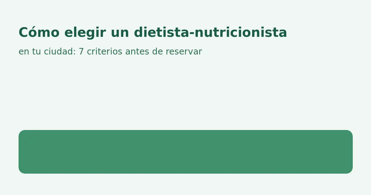 Mujer consultando opciones de dietista-nutricionista en su ciudad desde un portátil