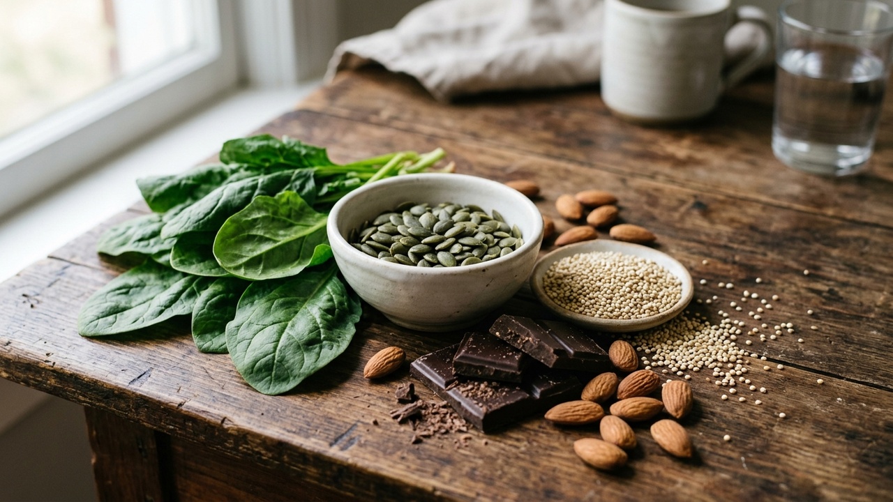 Magnesio: déficit, síntomas, alimentos ricos y cuándo suplementar
